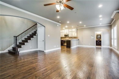 Updates galore in this exceptional end-unit townhome located in on TPC At Craig Ranch in Texas - for sale on GolfHomes.com, golf home, golf lot