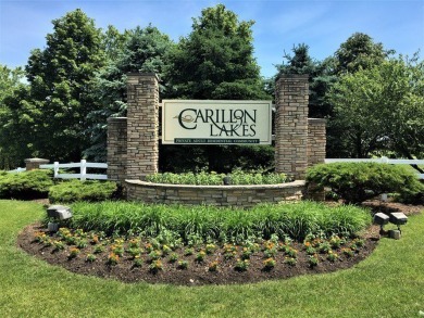 Buyers will fall in love with this beautiful *Ellison* model on Carillon Lakes 3 Hole Course in Illinois - for sale on GolfHomes.com, golf home, golf lot