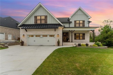 Beautiful newer construction Walraven Signature Home, built in on Grandover Resort in North Carolina - for sale on GolfHomes.com, golf home, golf lot