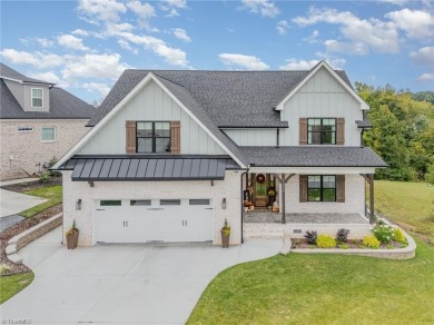 Beautiful newer construction Walraven Signature Home, built in on Grandover Resort in North Carolina - for sale on GolfHomes.com, golf home, golf lot