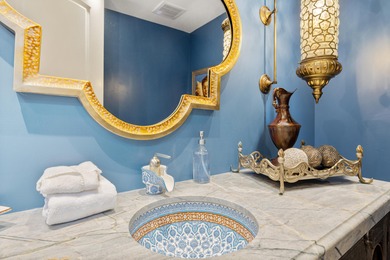 Casa Suenos - An Architectural Masterpiece in South Palm Springs on Indian Canyons Golf Resort - North Course in California - for sale on GolfHomes.com, golf home, golf lot