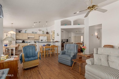 Step into this beautifully maintained home  experience charm the on Sunland Springs Golf Course  in Arizona - for sale on GolfHomes.com, golf home, golf lot