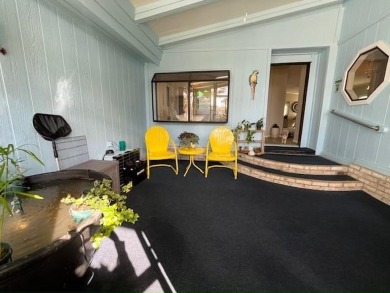 Welcome your guests to a private and serene space, situated on on Del Tura Golf and Country Club in Florida - for sale on GolfHomes.com, golf home, golf lot