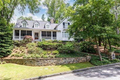 Perched atop a picturesque hill and tucked away on the extremely on Ansley Golf Club At Mid-Town in Georgia - for sale on GolfHomes.com, golf home, golf lot