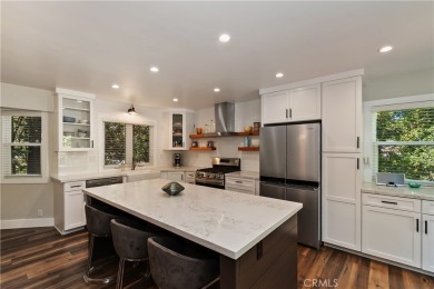 Experience the perfect balance of mountain charm and modern on Lake Arrowhead Country Club in California - for sale on GolfHomes.com, golf home, golf lot