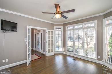 Live the ultimate resort-style lifestyle in this stunning on Hamilton Mill Golf Club in Georgia - for sale on GolfHomes.com, golf home, golf lot