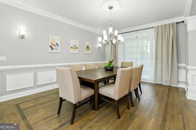 Live the ultimate resort-style lifestyle in this stunning on Hamilton Mill Golf Club in Georgia - for sale on GolfHomes.com, golf home, golf lot