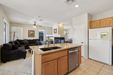Located on the Anthem Country Club golf course with sweeping on Anthem Golf and Country Club  in Arizona - for sale on GolfHomes.com, golf home, golf lot