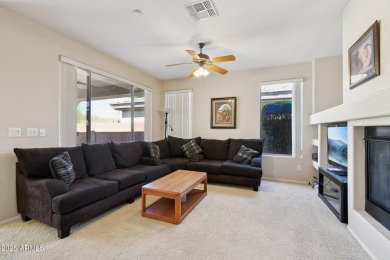Located on the Anthem Country Club golf course with sweeping on Anthem Golf and Country Club  in Arizona - for sale on GolfHomes.com, golf home, golf lot