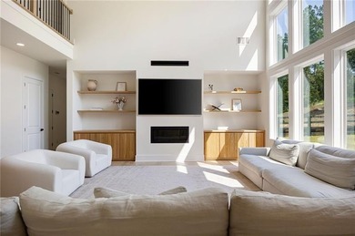 Welcome home to this executive home built by the Toll Brothers on Capital City Club Crabapple in Georgia - for sale on GolfHomes.com, golf home, golf lot