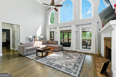 Live the ultimate resort-style lifestyle in this stunning on Hamilton Mill Golf Club in Georgia - for sale on GolfHomes.com, golf home, golf lot