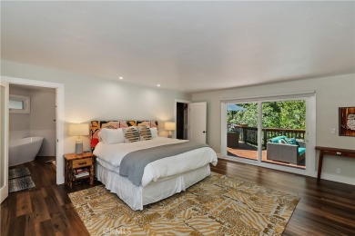 Experience the perfect balance of mountain charm and modern on Lake Arrowhead Country Club in California - for sale on GolfHomes.com, golf home, golf lot