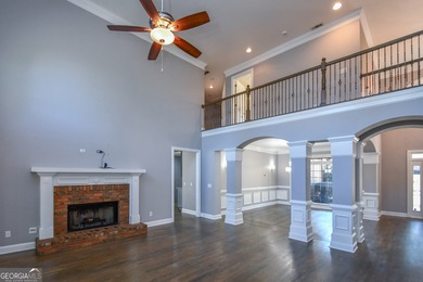 Live the ultimate resort-style lifestyle in this stunning on Hamilton Mill Golf Club in Georgia - for sale on GolfHomes.com, golf home, golf lot