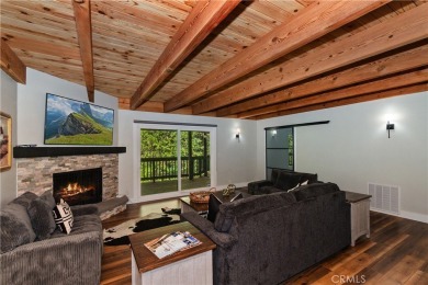 Experience the perfect balance of mountain charm and modern on Lake Arrowhead Country Club in California - for sale on GolfHomes.com, golf home, golf lot