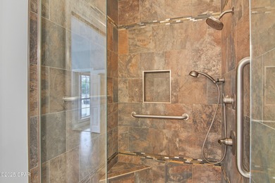 Stately Bay Point pool home with screened lanai on quiet on Bay Point Resort Golf Club in Florida - for sale on GolfHomes.com, golf home, golf lot