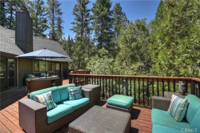 Experience the perfect balance of mountain charm and modern on Lake Arrowhead Country Club in California - for sale on GolfHomes.com, golf home, golf lot