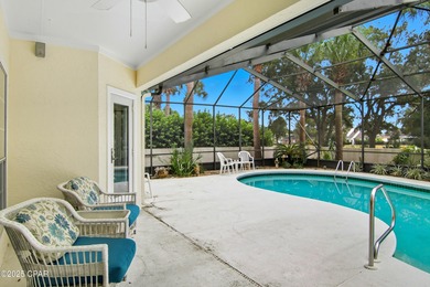 Stately Bay Point pool home with screened lanai on quiet on Bay Point Resort Golf Club in Florida - for sale on GolfHomes.com, golf home, golf lot