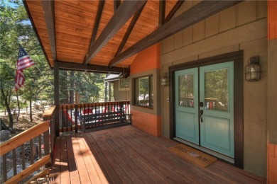 Experience the perfect balance of mountain charm and modern on Lake Arrowhead Country Club in California - for sale on GolfHomes.com, golf home, golf lot