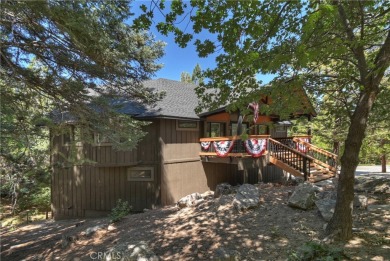 Experience the perfect balance of mountain charm and modern on Lake Arrowhead Country Club in California - for sale on GolfHomes.com, golf home, golf lot