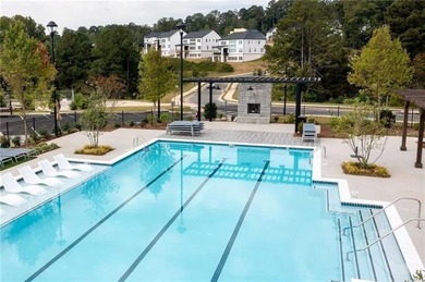 Welcome home to this executive home built by the Toll Brothers on Capital City Club Crabapple in Georgia - for sale on GolfHomes.com, golf home, golf lot