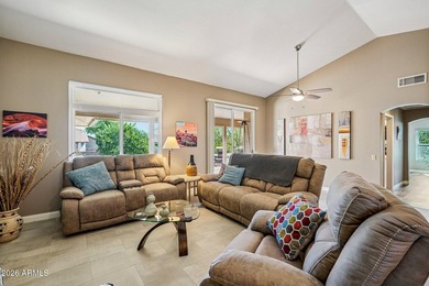 This beautifully updated Cromwell model has upgrades throughout on Trail Ridge Golf Course in Arizona - for sale on GolfHomes.com, golf home, golf lot