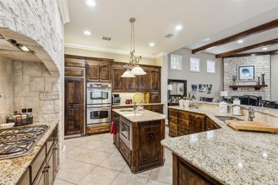 This spectacular custom home is located in the prestigious on Stonebriar Golf Course in Texas - for sale on GolfHomes.com, golf home, golf lot