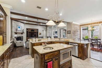 This spectacular custom home is located in the prestigious on Stonebriar Golf Course in Texas - for sale on GolfHomes.com, golf home, golf lot