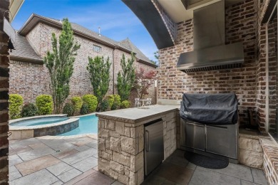 This spectacular custom home is located in the prestigious on Stonebriar Golf Course in Texas - for sale on GolfHomes.com, golf home, golf lot