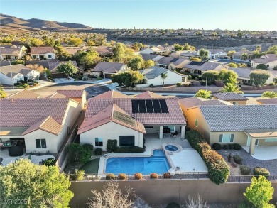 Strip Views from an elevated lot in Sun City Anthem! Enjoy the on Revere Golf Club in Nevada - for sale on GolfHomes.com, golf home, golf lot