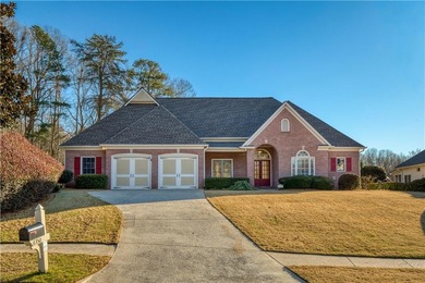 Well-maintained ranch home with a view of the 7th hole of on Hampton Golf Village in Georgia - for sale on GolfHomes.com, golf home, golf lot