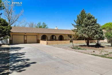 Golfer's delight! 3BR, 2BA, stucco ranch style home in the on Desert Hawk At Pueblo West in Colorado - for sale on GolfHomes.com, golf home, golf lot