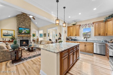 All-brick home with many upgrades is located within the Tellico on Tellico Village -The Links At Kahite Golf Course in Tennessee - for sale on GolfHomes.com, golf home, golf lot