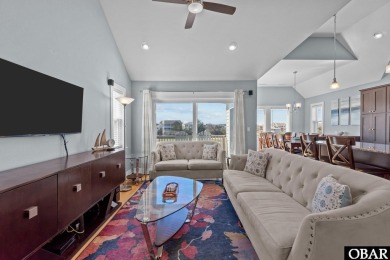 GOLF COURSE FRONTAGE + SOUND VIEWS + OCEAN PEEKS + PRIVATE POOL on Nags Head Golf Links in North Carolina - for sale on GolfHomes.com, golf home, golf lot