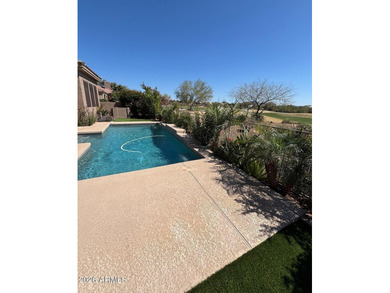 South facing golf course vistas with mountains in the far on Legend Trail Golf Club in Arizona - for sale on GolfHomes.com, golf home, golf lot