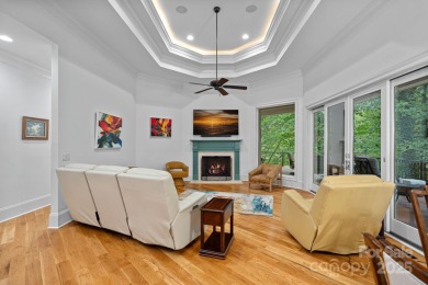 Situated on 1.3 acres in The Point's prestigious Sturbridge on Trump National Golf Club Charlotte in North Carolina - for sale on GolfHomes.com, golf home, golf lot