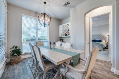 This American Legend built one story ranch home with backyard on The Tribute At the Colony in Texas - for sale on GolfHomes.com, golf home, golf lot