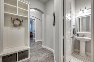 This American Legend built one story ranch home with backyard on The Tribute At the Colony in Texas - for sale on GolfHomes.com, golf home, golf lot