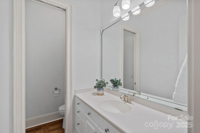 Situated on 1.3 acres in The Point's prestigious Sturbridge on Trump National Golf Club Charlotte in North Carolina - for sale on GolfHomes.com, golf home, golf lot