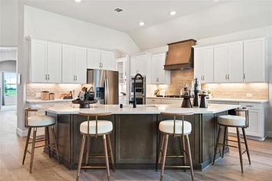 Popular Kerrville Plan on a corner lot with private tree line on Heath Golf and Yacht Club in Texas - for sale on GolfHomes.com, golf home, golf lot