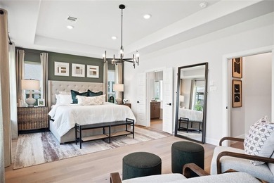 Popular Kerrville Plan on a corner lot with private tree line on Heath Golf and Yacht Club in Texas - for sale on GolfHomes.com, golf home, golf lot