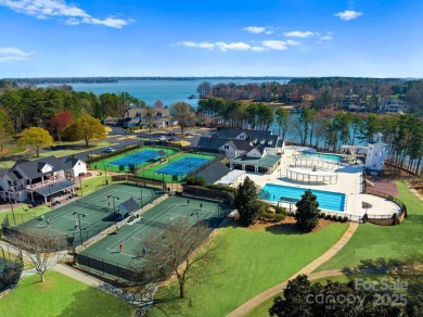 Situated on 1.3 acres in The Point's prestigious Sturbridge on Trump National Golf Club Charlotte in North Carolina - for sale on GolfHomes.com, golf home, golf lot