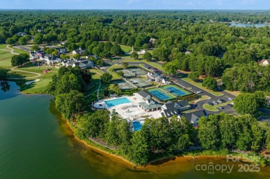 Situated on 1.3 acres in The Point's prestigious Sturbridge on Trump National Golf Club Charlotte in North Carolina - for sale on GolfHomes.com, golf home, golf lot
