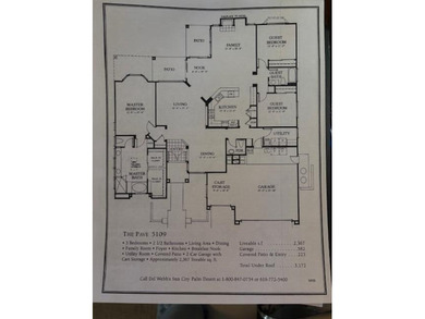 Welcome to this highly desirable Pave model, perfectly situated on Mountain Vista Golf Course At Sun City Palm Desert in California - for sale on GolfHomes.com, golf home, golf lot
