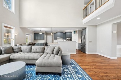 Situated on a corner lot, this home welcomes you with a concrete on The Neuse Golf Club in North Carolina - for sale on GolfHomes.com, golf home, golf lot