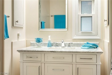 Fully furnished manufactured home in a 55+ waterfront gulf on Riverbend Golf and Country Club in Florida - for sale on GolfHomes.com, golf home, golf lot