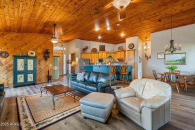 Beautiful 2 Bed, 2 Bath home in White Mountain Lake Vistas on Juniper Ridge R.V. Golf Resort in Arizona - for sale on GolfHomes.com, golf home, golf lot
