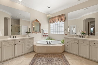 Nestled in the guard-gated Renaissance community of Seven Hills on Rio Secco Golf Club in Nevada - for sale on GolfHomes.com, golf home, golf lot