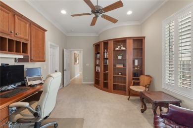 Nestled in the guard-gated Renaissance community of Seven Hills on Rio Secco Golf Club in Nevada - for sale on GolfHomes.com, golf home, golf lot