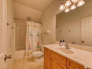 Enter your own private resort! This estate is nestled on a very on Carrington Golf Club in Michigan - for sale on GolfHomes.com, golf home, golf lot