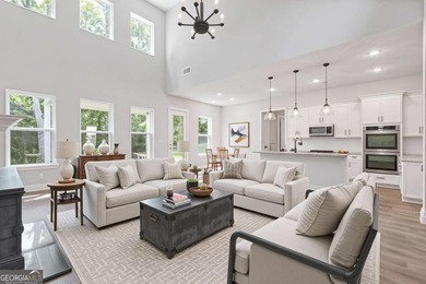 Discover the exceptional Woodland D model by Paran Homes at 3832 on Traditions of Braselton Golf Club in Georgia - for sale on GolfHomes.com, golf home, golf lot
